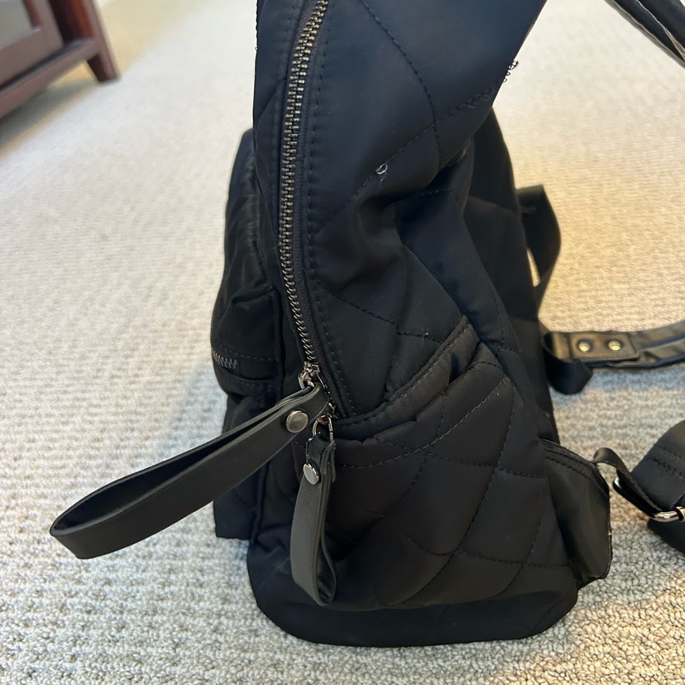 Peloton x Sol & Selene Quilted Black Backpack - Picture 4 of 13